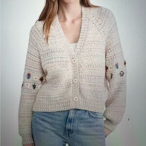 Mother The Raglan Bell Cardigan